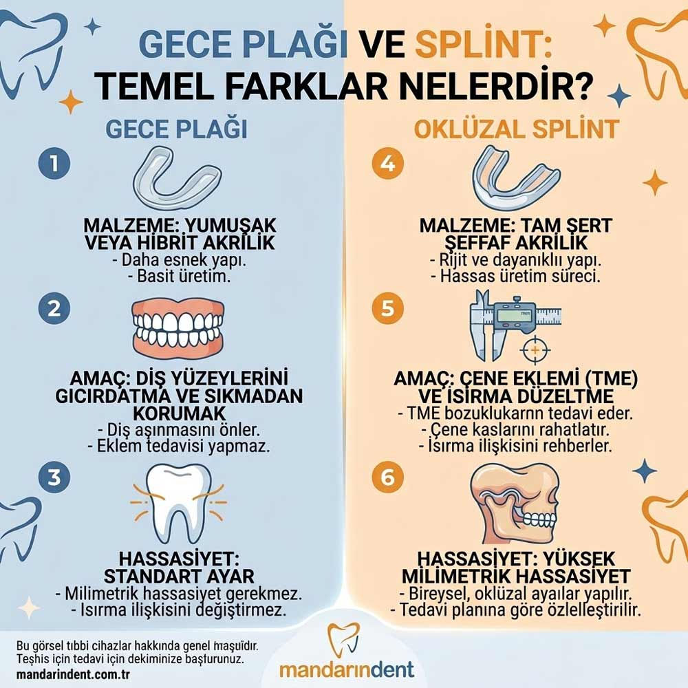 çene splint fiyatları