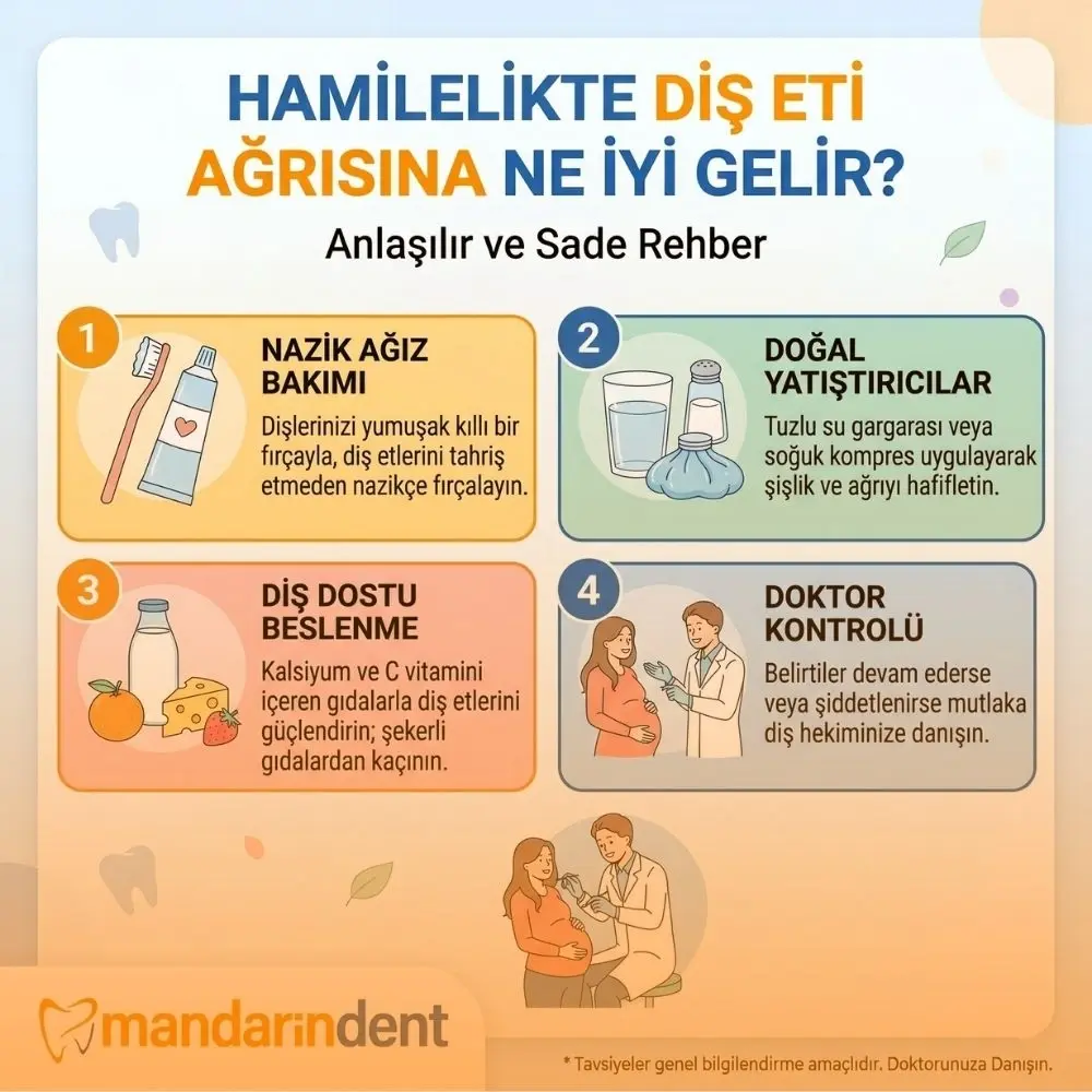 gebelikte diş ağrısına ne iyi gelir