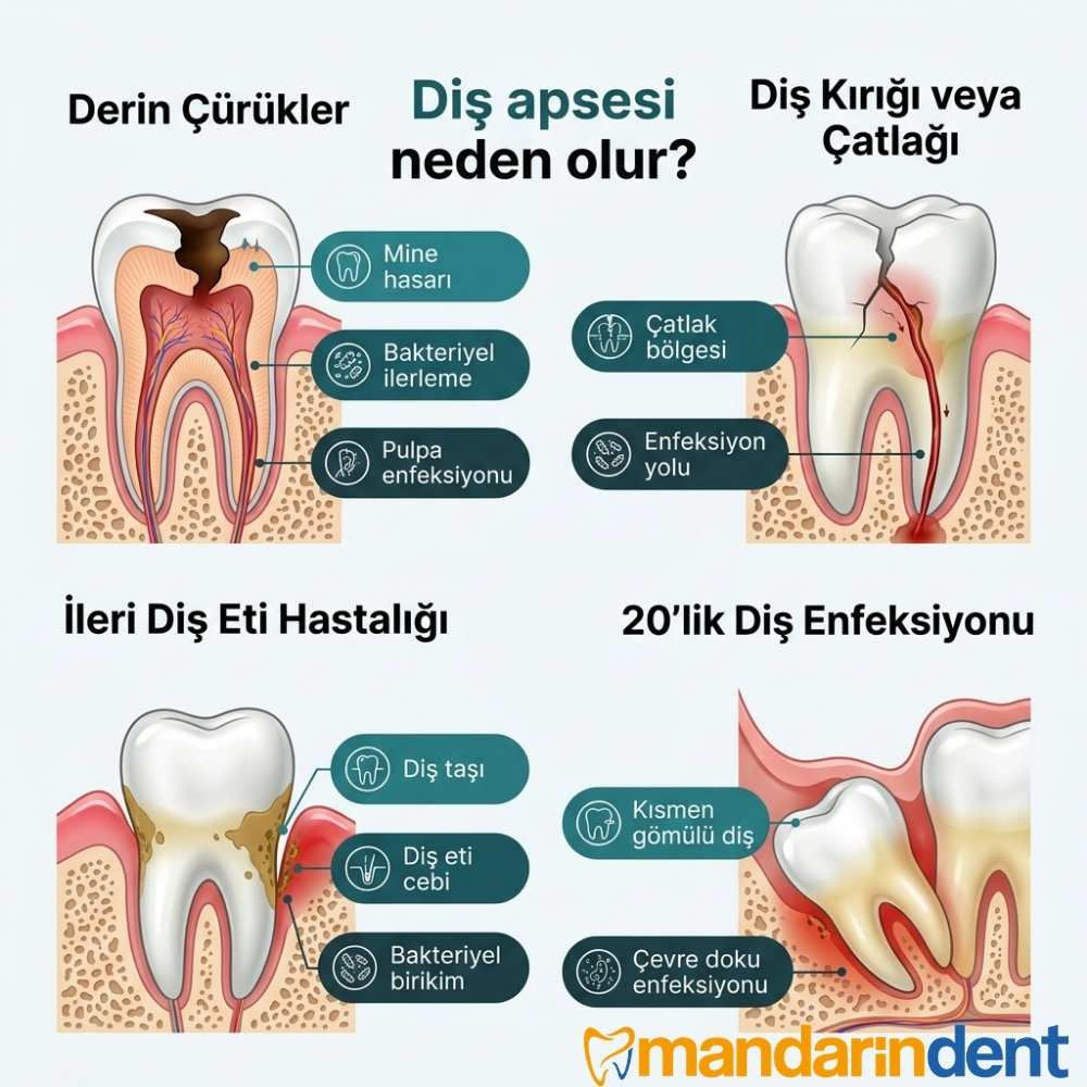 apseli diş çekilir mi