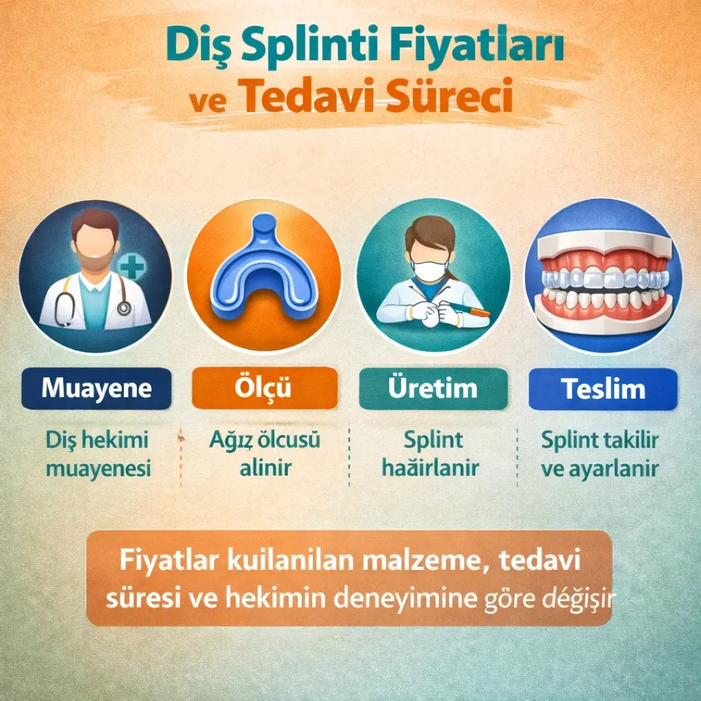 çene için splint taktıranlar